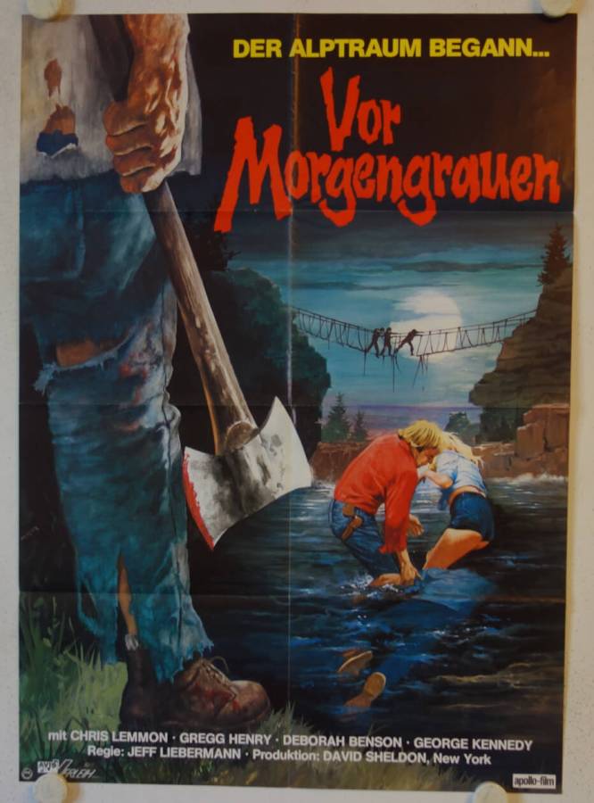 Vor Morgengrauen originales deutsches Filmplakat